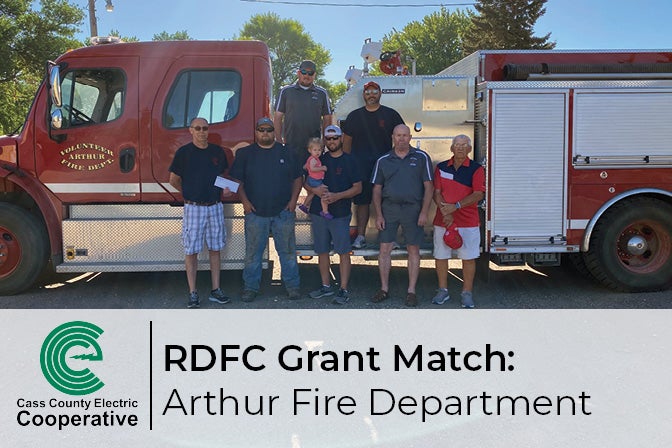 Arthur Fire Department RDFC grant